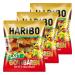 HARIBO Haribo Pack of 3 Gold Teddy Bears - Rubber Bears - In Bag