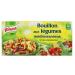 Knorr Bouillon L gumes M diterran ens 12 Cubes 132g - Lot de 5