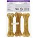 Dogit White Natural Beef Hide Chew Stick (7-8mm X 12.5cm 100 Pack) + Dogit Pressed Rawhide Knuckle Bone (Medium 12.5cm 50-55g 3-Pack) 1 Count (Pack of 100) Chew Stick+ Rawhide Knuckle Bone - Buy Online on GoSupps.com