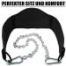 C.P.Sports Premium Dip Belt | Professional Dip Belt for Pull-Ups Squats & Strength Training | 250kg Capacity Tear-Resistant Nylon with Steel Chain | Ideal for Gym Workouts - Buy Online on GoSupps.com