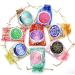 HUAMULAN 9PCS Compact Mirror - Assorted Color Cosmetic Hand Mirror Set for Wedding Favor Party Gifts - Dual Sided Metal Frame Design - Perfect for Purse Travel - Includes Organza Pouch Gift Bag - Buy Online on GoSupps.com