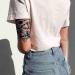 Dopetattoo Medusa Temporary Tattoo - 4 Sheets | Semi-Permanent Body Art for Women & Men - Buy Online on GoSupps.com