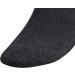 adidas Men's Athletic Cushioned 6-Pack No Show Socks - Black/Onix Grey - Large - Buy Online on GoSupps.com