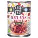Free and Easy Organic Three Bean Chilli Ready Meal 400g