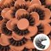20mm Fluffy C Curl Faux Mink False Eyelashes - Dramatic Extensions Look | Eefofnn - Buy Online on GoSupps.com