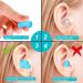 Mavoslg Silicone Earplugs & Ultra Soft Foam Earplugs with Sleep Eye Mask - 3D Hollowed Design Value Pack for Sleeping, Snoring, Travel, Airplanes, Shift Work - 32dB NRR - White - Buy Online on GoSupps.com