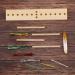 Wooden Bow Maker Tool with U-Shaped Scissor and Twist Ties - Ideal for DIY Crafts & Holiday Decorations - Buy Online on GoSupps.com