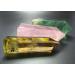 Polar Jade 3-Piece Crystal Rod Set: Rose Quartz Yellow Quartz & Fluorite for Chakra Healing & Meditation Decor - Buy Online on GoSupps.com