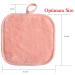 Reusable Microfiber Makeup Remover Cloths - 6 Pack Orange (13x13cm) | Eco-Friendly Facial Cleaning | Bloom Seed - Buy Online on GoSupps.com