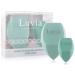 Luvia Beauty Blender Sponge Set - Pure Mint - Make-Up Egg - Face & XXL Body Blending Sponges