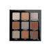 Sigma Beauty On-the-Go Eyeshadow Palette - Spicy - 9 Bold Shades in Matte, Shimmer, and Metallic Finishes | Highly Pigmented Vegan Eye Makeup Palette - Buy Online on GoSupps.com