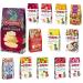 Hazer Baba Nuts & Dried Fruits Pick N Mix - Choose From 11+ Flavours | Sliced Ginger Pistachio Rose-Lemon Rose Petals and many more | Gift Set for Turkish Delight Lovers - Pack of 3 X 100g