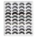 Jimire false eyelashes 10 styles different packs fluffy round volume eyelashes artificial neat cat eye eyelashes 20 pairs 10 styles: 12 20 mm