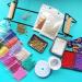 Frame Bead Loom Kit for DIY Boho Jewelry - Includes 17250 Seed Beads, 18 Colors, 150m String, Beading Trays, Needles & Instruction - Perfect for Bracelets, Earrings, Belts Making - Buy Online on GoSupps.com