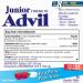 Junior Strength Advil Ibuprofen Dye-Free Chewable Tablets for Pain and Fever Relief Very Berry 40-Count - Buy Online on GoSupps.com