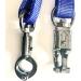 Majestic Ally Pack of 2 Double Thick Trailer Tie for Horse Haulage with Adjustable Buckle Panic Snap and Bull Snap 1 Inch by 36 Inch (Black) - Buy Online on GoSupps.com