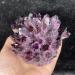 Natural Crystal Rough Natural Crystal 1Pcs Natural Purple Ghost Phantom Quartz Crystal Cluster Rock Stones and Crystals Specimen Home Deco (Color : 450-500g)