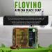 Buy Flovino Real African Black Soap 1lbs | Natural Bar Soap for Acne & Oily Skin | Clear Even Skin Tone | Best African Formulas Online - Buy Online on GoSupps.com