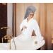 Utopia Towels 8-Piece Luxury Towel Set - 600 GSM 100% Ring Spun Cotton - Highly Absorbent Viscose Stripe - Cool Grey - Buy Online on GoSupps.com