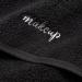 Plush Zero Twist Supima Cotton Makeup Towels by Laguna Beach Textile Co. - Pack of 2, 730 GSM, 12x12 - Black (Makeup Text) - Buy Online on GoSupps.com