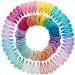 Paper dragons 200 hair clips and hair tie for fine and long hair - durable and robust - children's spectacle - hair accessories in a practical storage box - in many colors fine hair