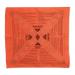 Colter Co. Stayin' Alive Reflective Survival Bandana - 100% Cotton & Unique Bandanas For Men & Women - Head Bands, Scarfs, Festival Accessories, Womens Fashion - Made In The USA (22"x22", Orange)