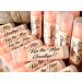 10 KISS THE MISS GOODBYE Bridal Shower Ros  Wine Lip Balms Bachelorette Party