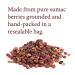 The Spice Way 100% Pure Sumac Seasoning Powder - 8 oz Resealable Bag | Non-GMO, No Salt, No Irradiation | Premium Sumak Spice - Buy Online on GoSupps.com