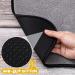 Bone Shape Dog Mat Set - Non-Slip Microfiber Pet Feeding Mats for Bowls - Water Absorbent & Embroidered - 2 Colors Available - Buy Online on GoSupps.com