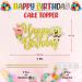 Seyal SpongBob Squarepants Happy Birthday Cake Topper - Buy Online on GoSupps.com