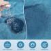 Buy Pettom XL Blue Dog Bathrobe - Super Absorbent Microfiber Fast-Drying Pet Towel for Small Medium & Large Dogs - Buy Online on GoSupps.com