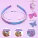 FROG SAC Sparkle Charm Headbands for Girls | Interchangeable Butterfly, Bow, Unicorn Kids Headband | Rhinestone Hair Accessories for Toddlers and Little Girls - Buy Online on GoSupps.com