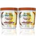 Garnier Fructis Nourishing Treat 3-in-1 Hair Mask (Mask + Conditioner + Leave-In) with Coconut for Dry Hair 13.5 Fl Oz 2 Count (Packaging May Vary)