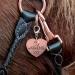 Soulhorse Exclusive Bridle Pendant - Lucky Charm for Horses Ponies & Dogs | Rose Gold Heart Brand Accessories - Buy Online on GoSupps.com