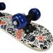 Rude Boyz Kids Beginner Skateboard - Mini Wooden Cruiser Board for Boys & Girls 3-5 Years - Lightweight & Durable Design with Cool Graphics - Safe 17 Deck & 54mm Wheels - Learn Skateboarding in Style - Buy Online on GoSupps.com