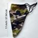 Men Large Beard Mask Face Mask for Bearded Men Reusable Face Mask With Room For Beard Washable Beard Mask for Men (Large Camouflage (Green)) - Buy Online on GoSupps.com