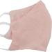 Children's Cloth Face Mask - Pink with White Lace Overlay | Soft & Breathable | Ideal for Flower Girls Junior Bridesmaids First Communion | Adjustable Ear Straps - Buy Online on GoSupps.com