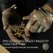 Men's Full Finger Tactical Gloves for Airsoft, Paintball, Work & Hunting - Large Size, Multicolor - Buy Online on GoSupps.com