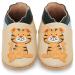 Baby Shoes with Soft Sole - Baby Girl Shoes - Baby Boy Shoes - Leather Toddler Shoes - Baby Walking Shoes 18-24 Months Seating Tiger