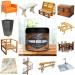 Sparset Colorless Furniture Wax | Premium Wood Care with Beeswax & Avocado Oil | Indoor & Outdoor Use | 250ml + Sponge - Urban Forest - Buy Online on GoSupps.com