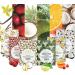 Exsens Gourmet Warming Massage Oil 6 Sampler Pack - 3ml Each - Non-Staining, All Natural, Vegan - Flavored Massage Oil - One Time Use - Pack of 6 - Buy Online on GoSupps.com