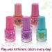 Hot Focus Kids Nail Polish Set for Girls - 5 Piece Colorful Scented Water Based Washable Quick-Dry Peel Off Nail Art Set - Buy Online on GoSupps.com