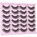 False Eyelashes Wispy Clear Band Lashes Fluffy Lashes Natural look Cat Eye Lashes Strip Fake Eyelashes 16MM Eye Lash Pack by GVEFETIEE C- Natural - Buy Online on GoSupps.com