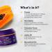 P'URE PAPAYA CARE Balm Multi-use 100g - VEGAN - Repairs Dry Skin After Sun Treatment - Natural Ingredients with Shea Butter Calendula Jojoba Oils Vitamin E & Papaya- Sensitive Skin Care Products 2 - Buy Online on GoSupps.com