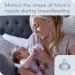 NUK Simply Natural Baby Bottles 0+ Months - Slow Flow 5 oz (2 Pack) - Buy Online on GoSupps.com