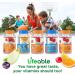 Lifeable Vitamin D 10000 IU + Vitamin B6 Gummies Bundle - Great Tasting Vitamin Supplement Gluten Free GMO Free Chewable Gummy - Buy Online on GoSupps.com