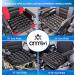 ANMSVI Air Inflatable Wheelchair Seat Cushion for Car & Office Adjustable Firmness for Coccyx - Black With Grey Cover - Buy Online on GoSupps.com