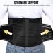Buy VOCOSTE Back Brace - Lumbar Support Belt | Breathable Mesh Design XL Size | Lower Back Support with Straps - International Shipping Available - Buy Online on GoSupps.com