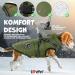 Buy LOVPET Dog Jacket & Coat - 45 Pieces Waterproof Padded Vest with Reflectors & D-Ring for Large Dogs - Khaki 2XL | International Shipping - Buy Online on GoSupps.com