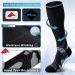 Medical Compression Socks 20-30 mmHg | Seamless Wicking | Small-Medium Black | Nurse Pregnancy Travel | 1 Pair - Buy Online on GoSupps.com